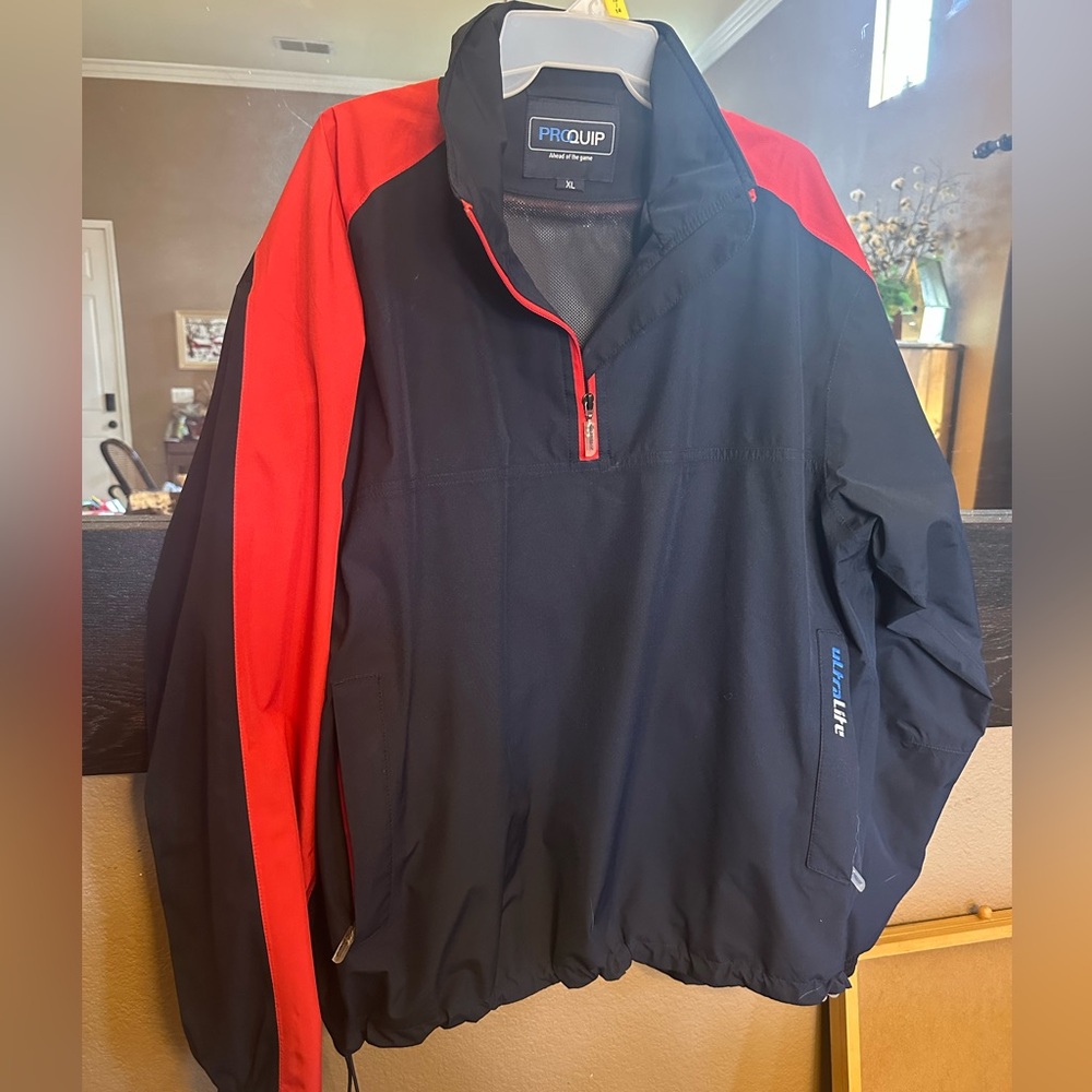 Proquip Blue And Red Windbreaker